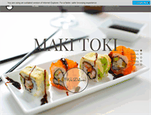 Tablet Screenshot of makitoki.com
